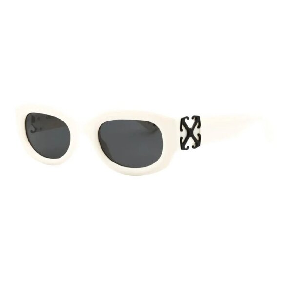 NEW OFF-WHITE SUNGLASSES WHITE WOMEN EYEWEAR OFF-WHITE OERI14E PALMER 0107